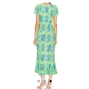 Rhode Lulani Dress in Clover Block Size 4 - worn once!